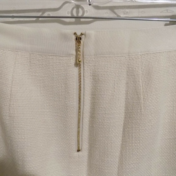 KATE SPADE Helena Safari Cream A-Line Skirt, 6 NEW - Picture 5 of 5